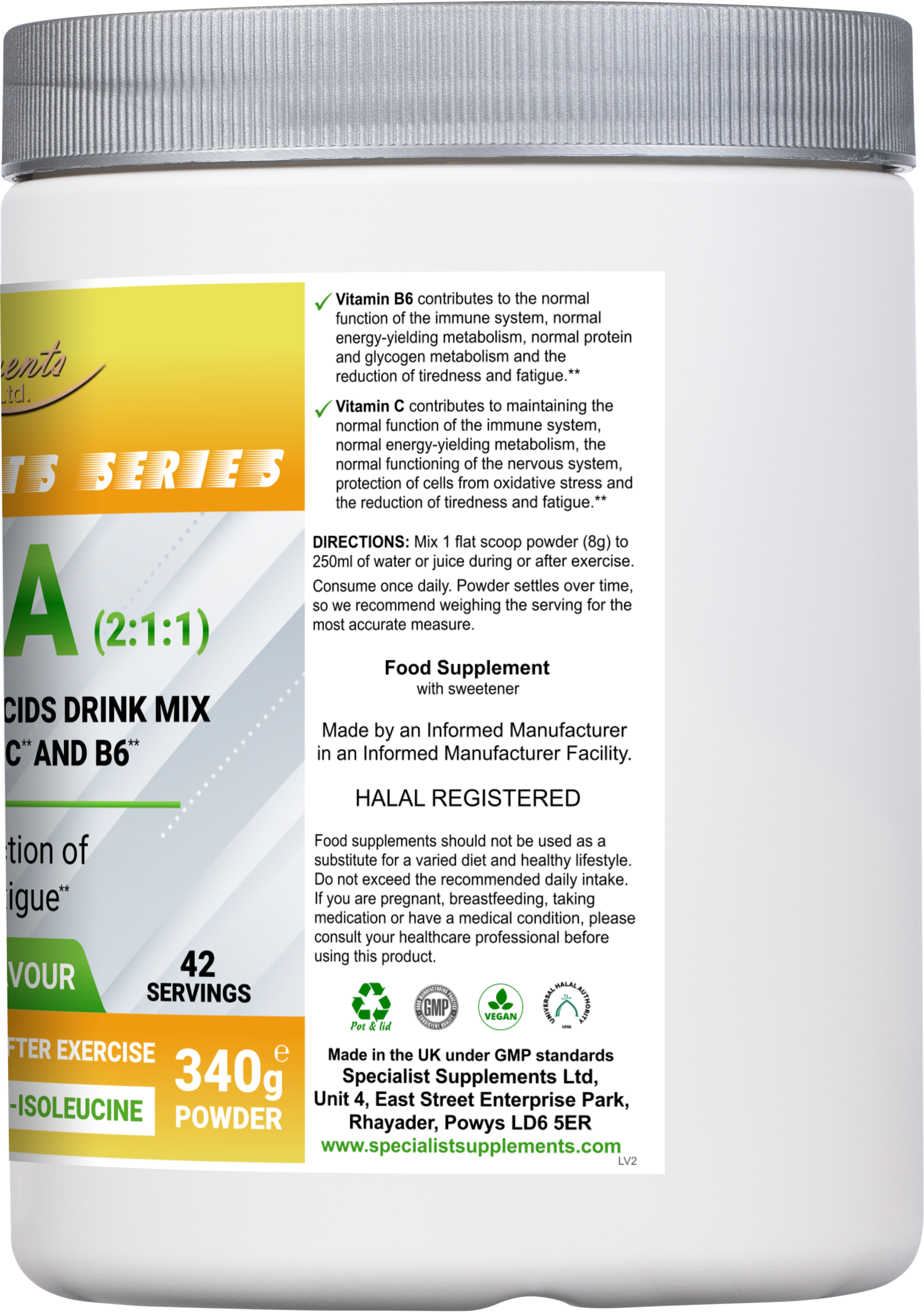 Pure BCAA Powder - Image 2