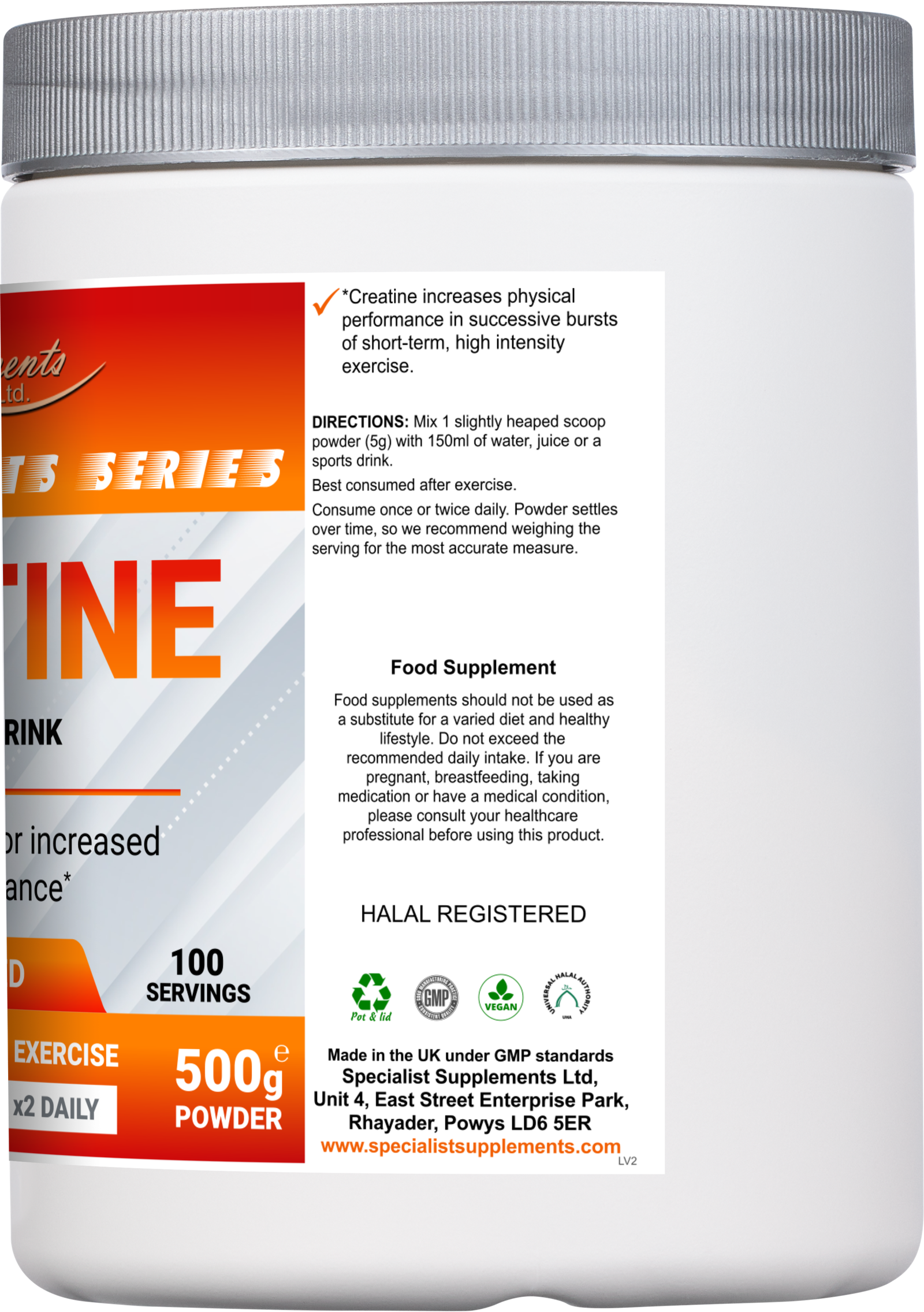 Pure Creatine Powder - Image 2